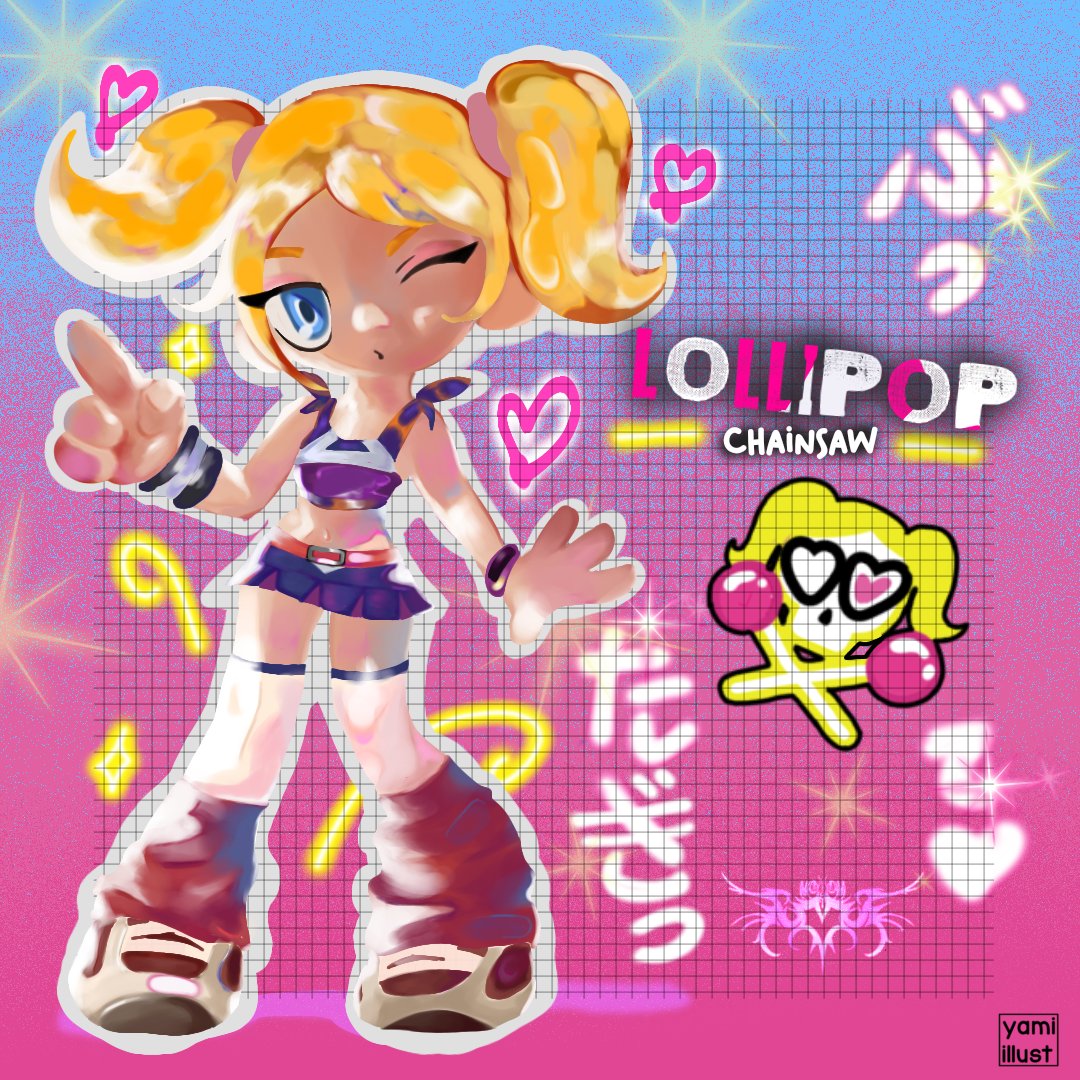 msnicayami's tweet photo. tiktok @/nicayami #LollipopChainsaw https://t.co/ghmKHRugtK