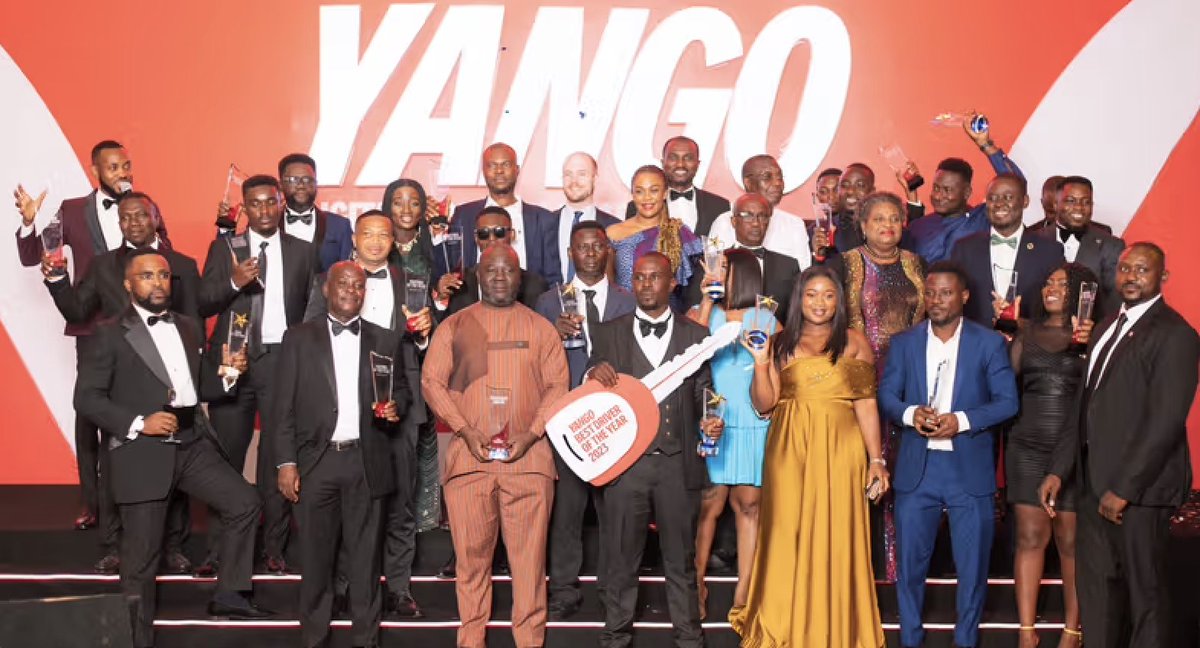 PulseGhana's tweet photo. Yango Awards top partners, drivers and riders at the maiden edition of the Digital Mobility Awards https://t.co/0rBAlFWw4N
#FeatureByYango https://t.co/peilDHpPZy