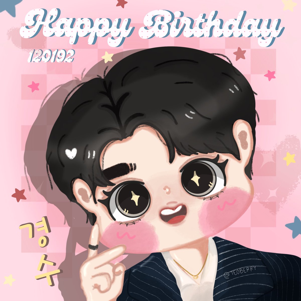 TE0BERRY's tweet photo. @weareoneEXO Happy Birthday Kyungsoo🥳🥳

#도경수 #DOHKYUNGSOO
#해피_됴데이_2024 #HappyKyungsooDay
#WinterStarKyungsooDay #HappyDODay

https://t.co/9dkJMvDmmo