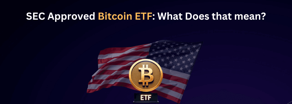 Cryptalexchange's tweet photo. 🎉 Bitcoin is on the stock markets now!

✅The US Securities and Exchange Commission (SEC) has officially given its nod to a Bitcoin ETF

Uncover the significance of this milestone for the crypto industry:  https://t.co/7hvANEqG0T https://t.co/KZUG67XB6O