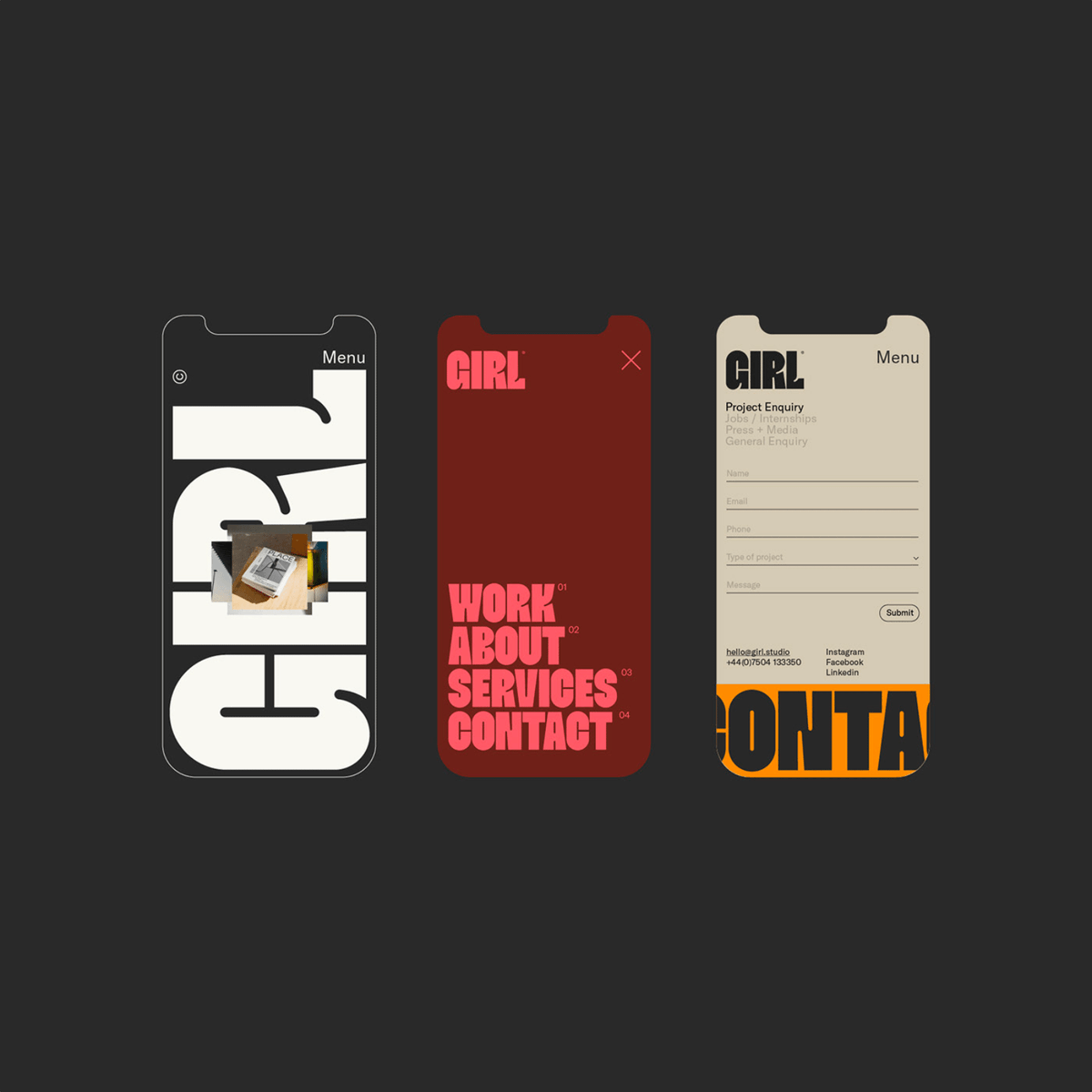 Exploring GIRL's Bold Branding and Visual Identity Design dlvr.it/T1FZms