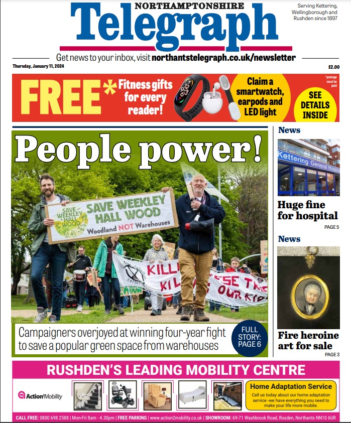 weaver_steph's tweet photo. This week's front page celebrates a victory for the people! #buyapaper https://t.co/5ANAptGErQ
