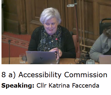 SpokesLothian's tweet photo. @DaveJFrench @DAstonSNP @toddles23 @CyclingEdin @SpokesPorty @Cyclesouthedin @EdinburghMinute @EdinReporter @WeAreMACS @Wheels4Well @Active_ATA @JimDensham @KirstyLewin @CllrScottArthur @julebandel @CouncillorCowdy @SanneDD @KatrinaFaccenda @kevin_lang @FinlayMcF @TransformScot @edi_dot_bike @thecockburn @johnrobson87 @portobellocc @EnergyPorty @SW20Ed #EdinWebCast : #AccessibilityCommission

Report->https://t.co/05NN90JHEM

Q: Cllr @KatrinaFaccenda concerned re Commission set up before council scrutiny
A: Set up "by interested organisations" &amp; will be independent
 
[but spokes/ local accessible cycling interests not invited!] https://t.co/0DbCFTl1nH