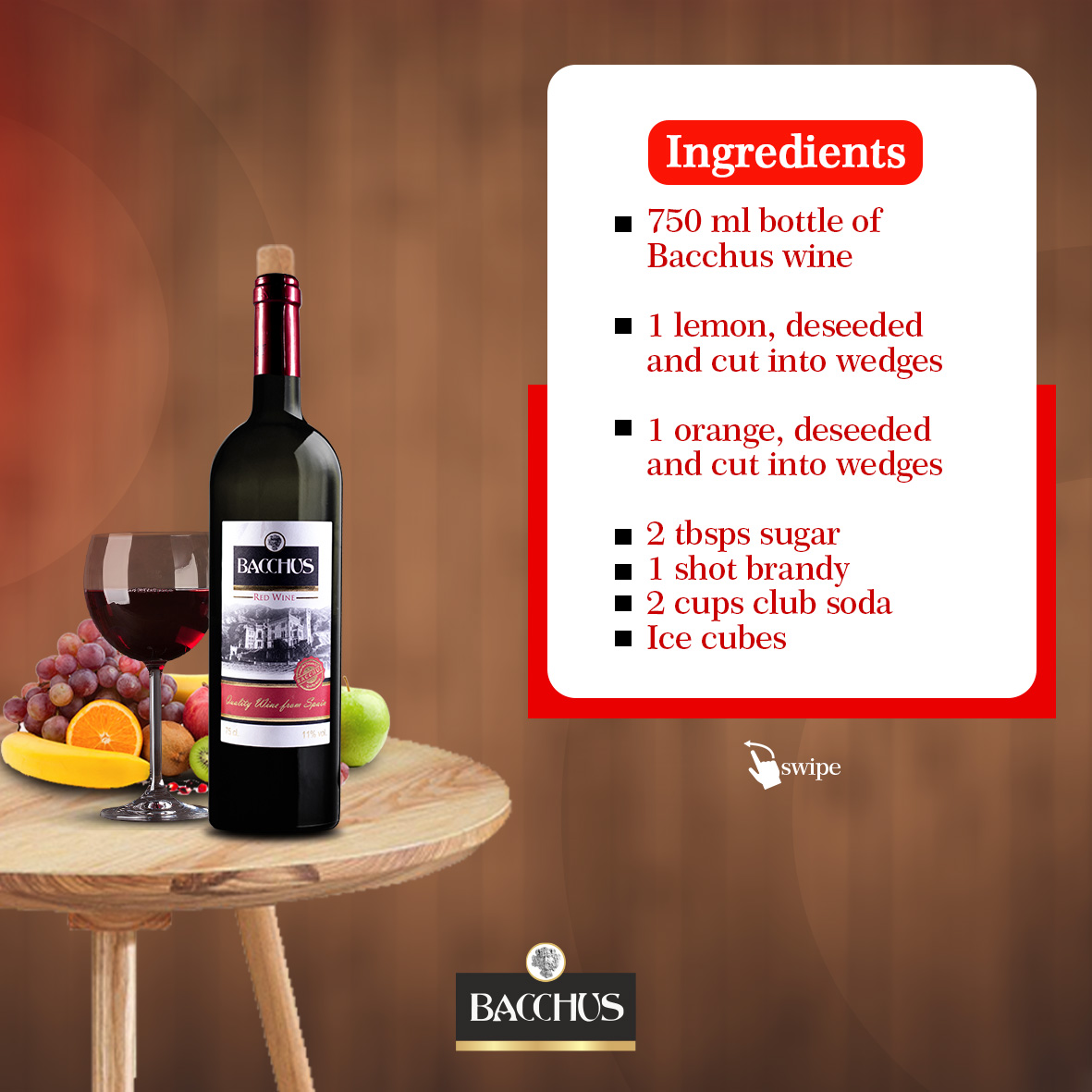 Houseofbacchus_'s tweet photo. Having friends over and want to make a budget friendly cocktail? Homemade Sangria is your guy. Tag us when you give this a try.

#BacchusWine #Vitality #Enjoyment #ForTheLoveOfWine #WineLover https://t.co/vAkNrpCBZ3