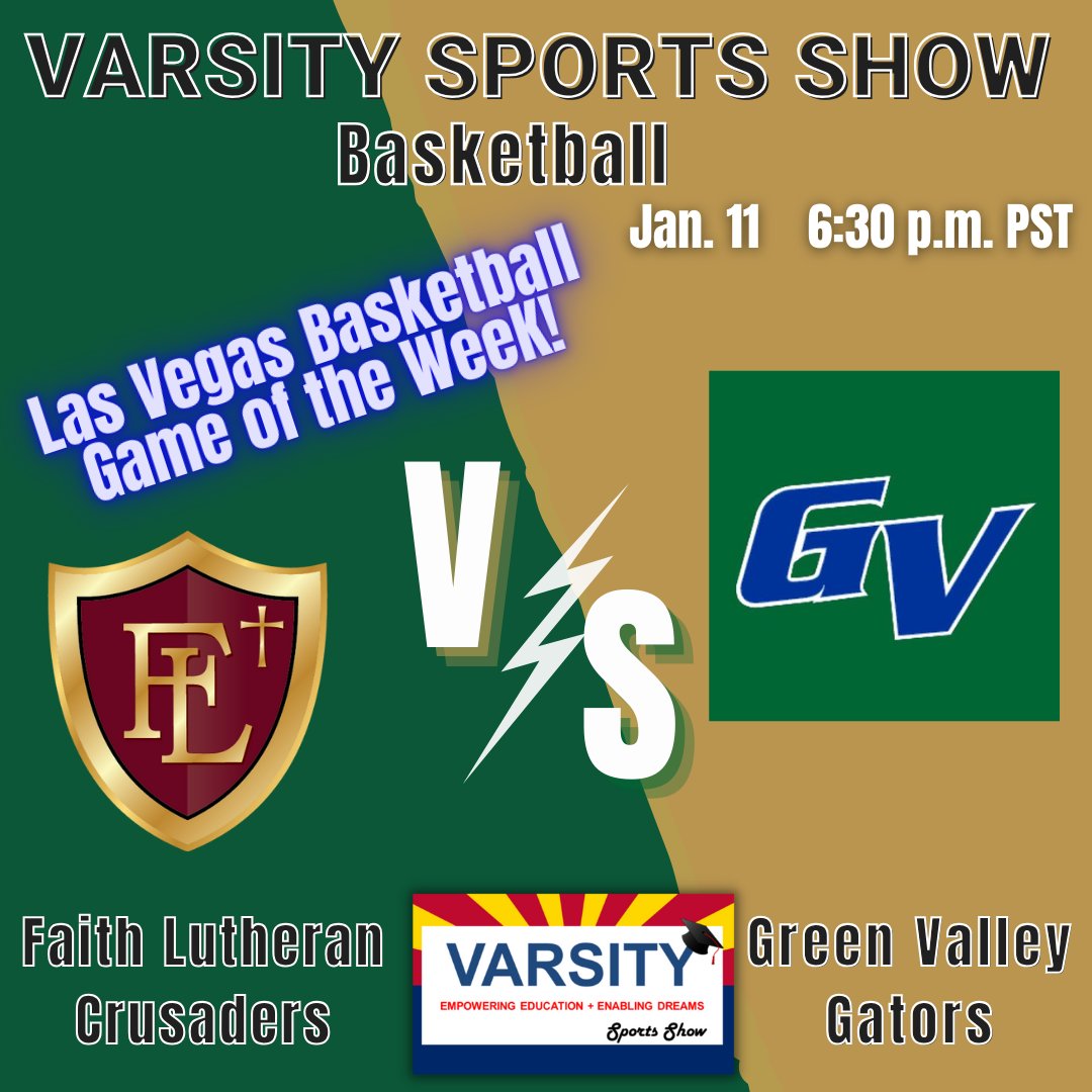 Another live broadcast to tune in to tonight is Faith Lutheran vs. Green Valley in Las Vegas! Our Ray Fletcher will be on the call at 6:30 PST 🏀
<a href="/_ThatDudeRay/">That Dude Ray</a> <a href="/faithlutheranlv/">Faith Lutheran</a> <a href="/GreenValleyHS/">Green Valley HS</a> 

Live Link: nfhsnetwork.com/events/the-var…