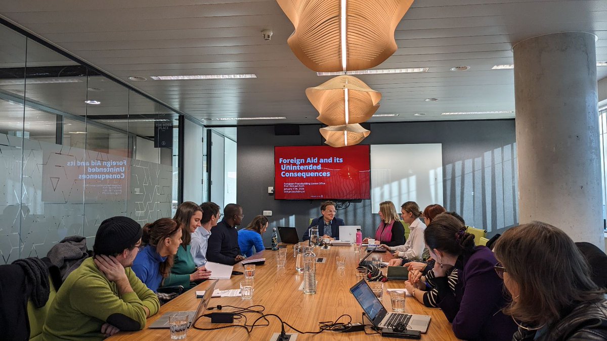 EPLO_network's tweet photo. 📚 A big thank you to @dirkjankoch who kicked off our new Book Conversations series with a thought-provoking presentation on the unintended consequences of #ForeignAid. To learn more about this topic, check out Prof. Koch's book: https://t.co/ViseYQMhMJ https://t.co/O0t0oecpQx