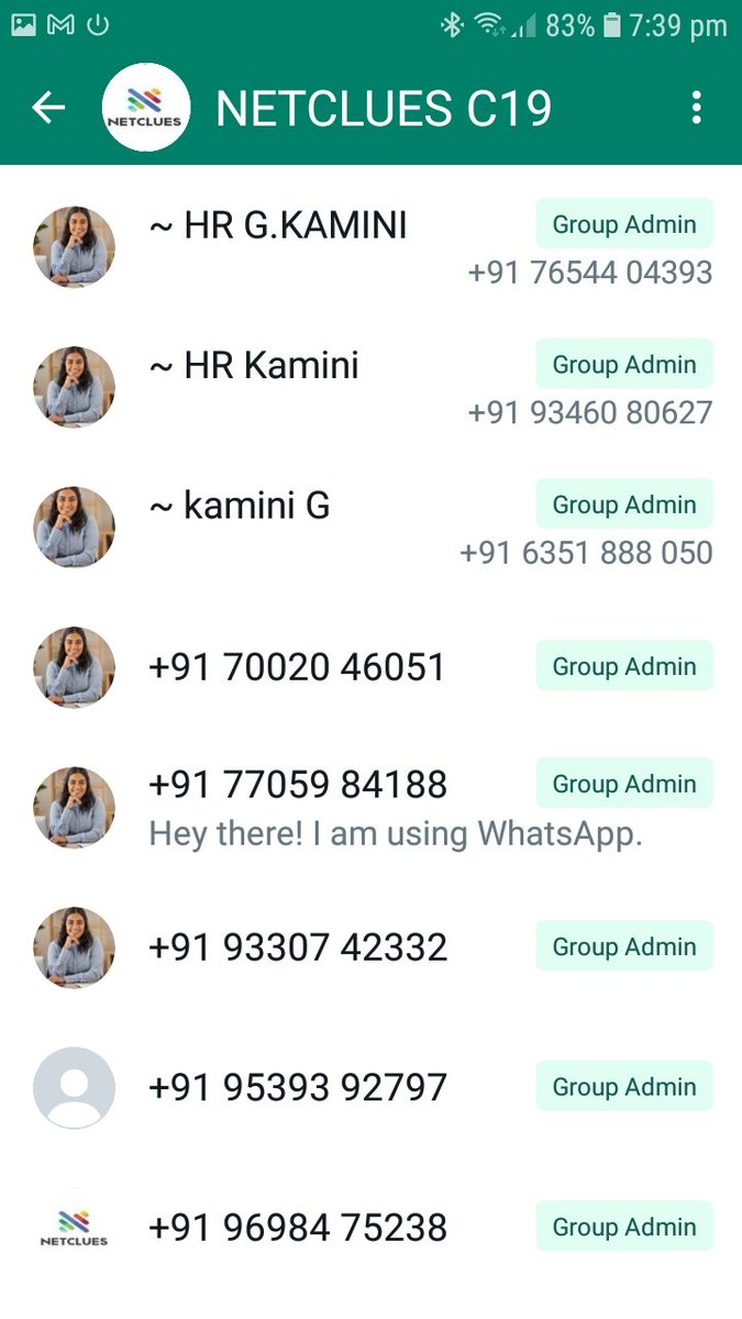 #ScamAlerts ⚠️ 
#FraudAlerts ⚠️  
secondary income part time rate and review on #Google  
#WhatsappGroup fraud 

The @Netclues company is requested to take legal action against the number given in the screenshot.
