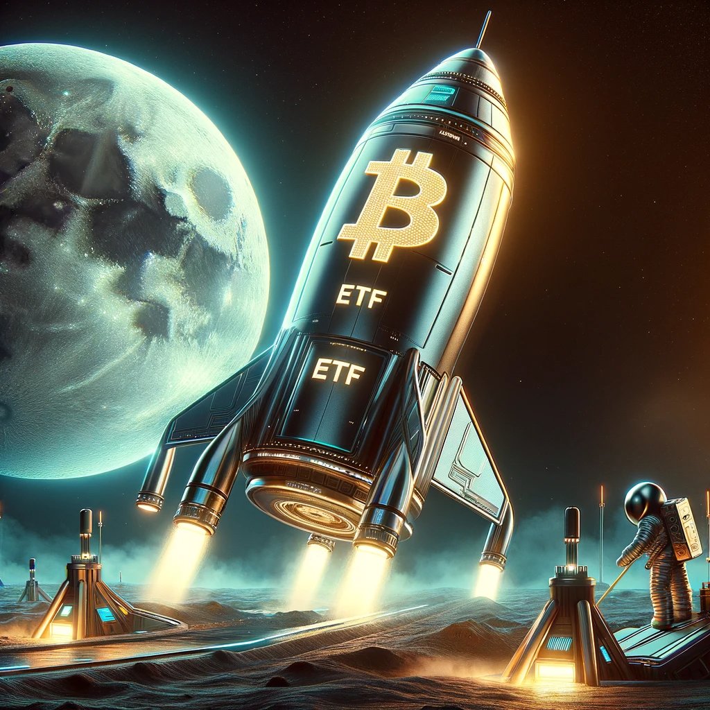 $BTC 49,000! 🚀🚀🚀
Given the recent approval of #BitcoinETF, here's a snapshot of the market dynamics after #BTCETF:

📊 Daily retail demand for #Bitcoin, alongside 11 #ETFs, whales, and 100+ exchanges, is estimated around $1-2 billion.

🔨 Daily Bitcoin issuance stands at 900