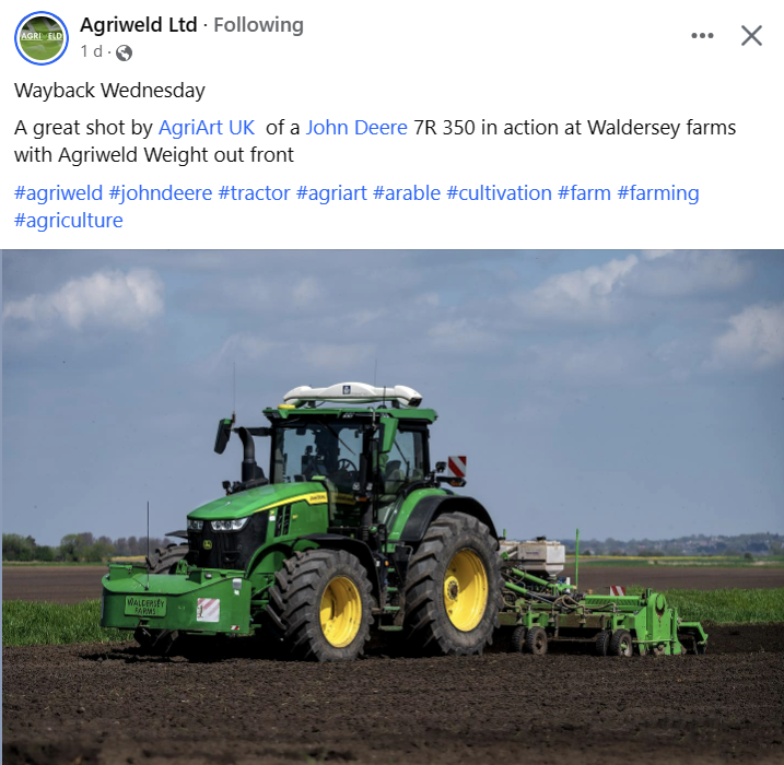 TayloredAgri's tweet image. @AgriweldLtd @Yara_UK @TayloredAgri #NSensor