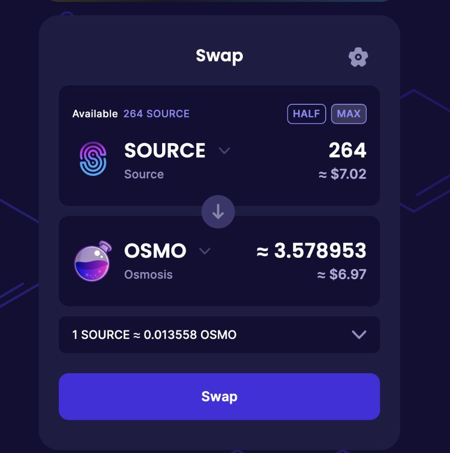 From0To10k's tweet photo. 🪂 Si vous aviez des $ATOM stake entre le 4ème trimestre 2022 et le premier trimestre 2023, alors vous avez certainement reçu un airdrop de tokens $SOURCE sur votre wallet.

✅ Aller sur le site : https://t.co/NravlVjH66
✅ Connecter votre wallet
✅ Ajouter la blockchain

Si vous en avez, vous avez la possibilité de les envoyer sur Osmosis ou de les stake en espérant qu'ils fassent des petits !

Je vous fais une présentation plus complète bientôt !