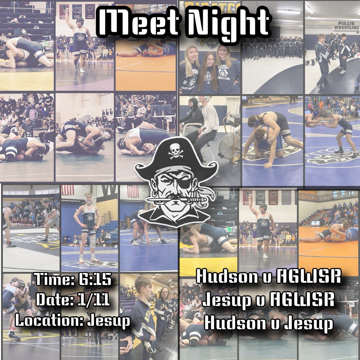 Hudson Pirate Wrestling tweet media