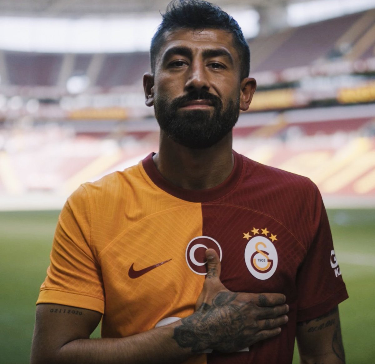 Kerem Demirbay, Galatasaray forması ile ilk golünü Sivasspor'a karşı attı.