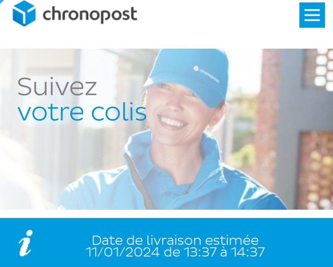 angiesweethome's tweet photo. 3e jour où @Chronopost m’annonce qu’il va me livrer .. une blague 🤦🏻‍♀️ verrais-je mon colis un jour ? 🤔 https://t.co/AE3NJBkMFM