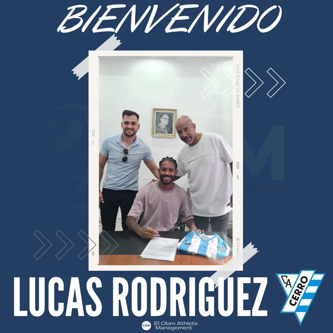 ✍🏽 <a href="/luc4srodriguez1/">Lucas Rodríguez</a> deja <a href="/Nacional/">Nacional</a> para ser oficialmente nuevo jugador de <a href="/CACerro_oficial/">Club Atlético Cerro</a>