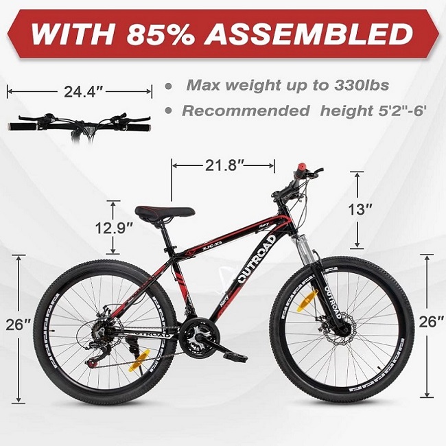 AdiaFauna's tweet photo. https://t.co/RlT76Mlnwt
Buy Outroad XJC-X3 Harry MarKnig Commuting #Hardtail #Mountain Bikes Online from Mountain- #Bikes. The Price of #Outroad #MarKnig XJC-X3 Harry #HardtailBike #CommutingBikes #MountainBikes #Bikes is $199. #Bicycles #Cycling #Bikers https://t.co/lpjmT4w8Po