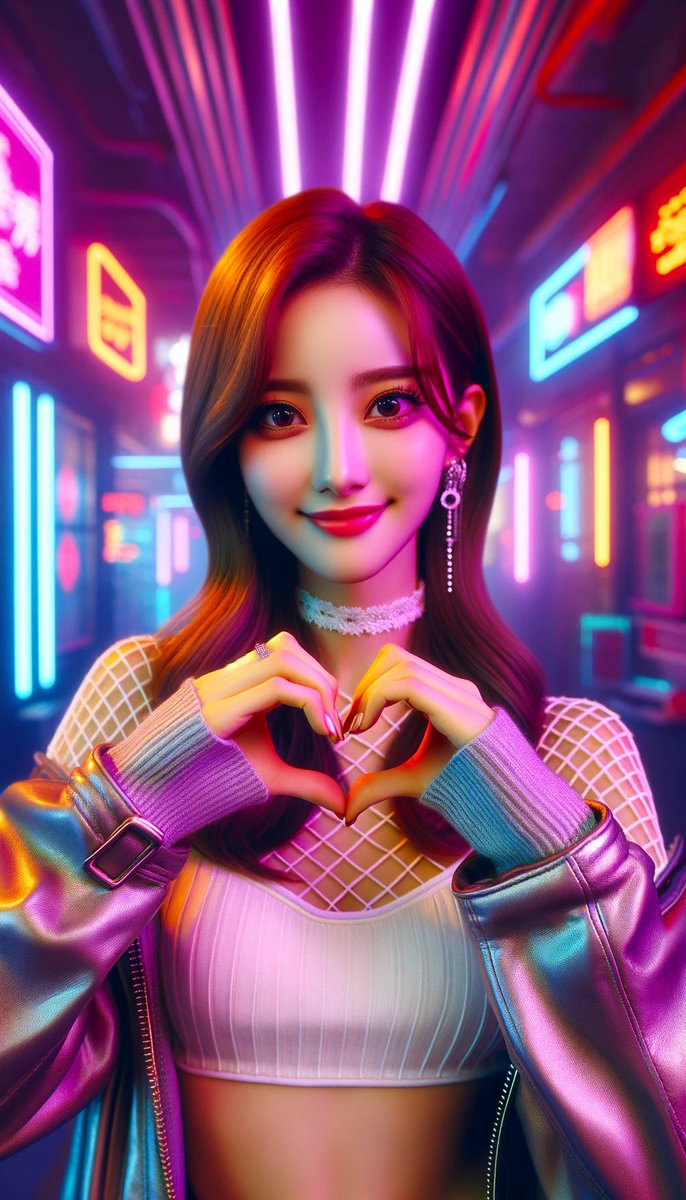 AsianCyberGals's tweet photo. Good night...
#cyberpunk #cybercity #cybergal #kawaii #美少女 #futurefashion #future #machinecreativity #creativeai #AIArtistry #futurefashion
#AIgirlgallery #aiillustration #cybergirl #cyberwoman #hightechlowlife #cyberpunkers #cyberart #neonportrait #cyberpunkgirl https://t.co/Oc3lOCqYuO