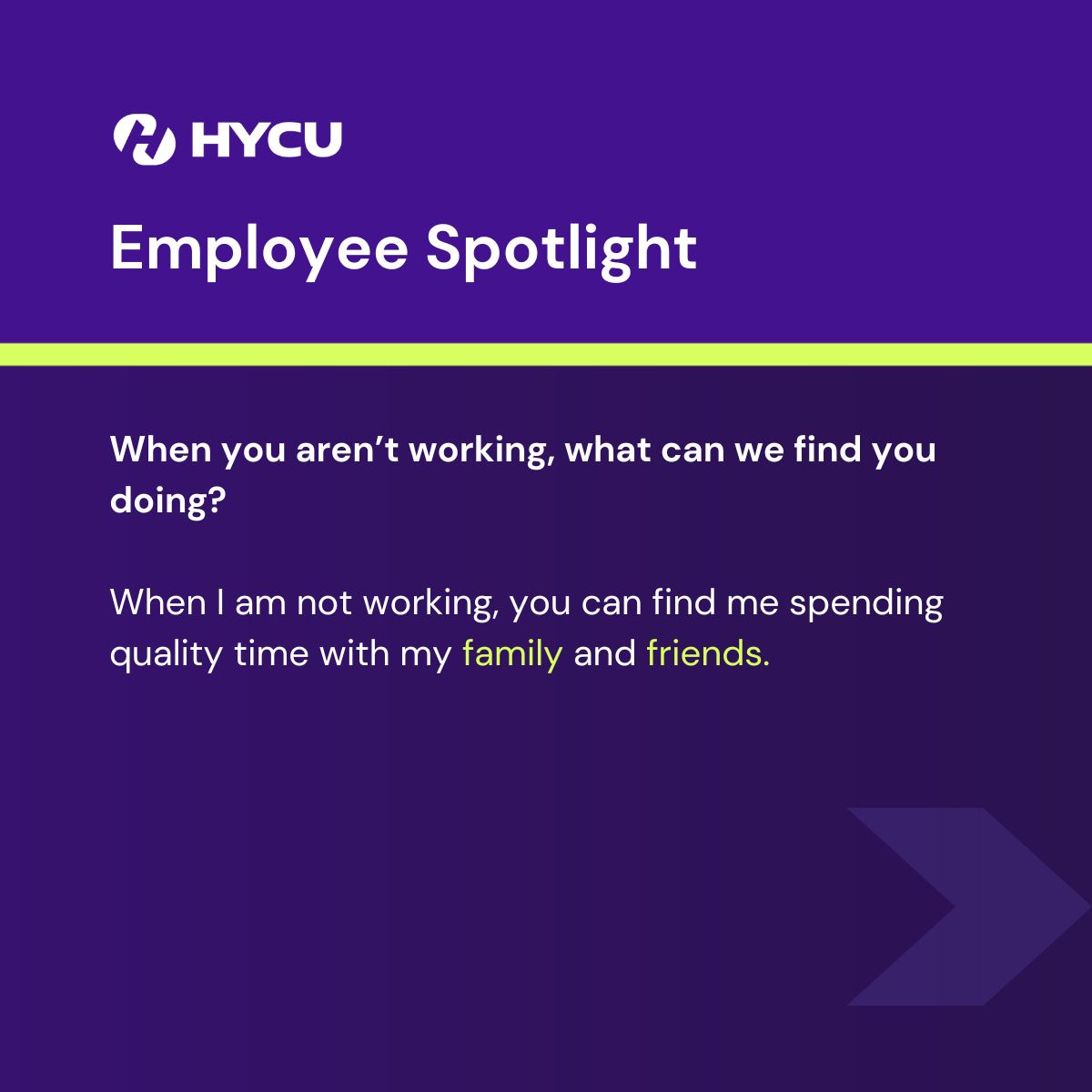 hycuinc's tweet photo. ๐Shining our Employee Spotlight on Joseph Wholley, a proud advocate of HYCU's core values!๐
He strongly resonate strongly with Grit, embracing passion, purpose & unwavering perseverance in contributing to #TeamPurple's ongoing & future successes.
#BetterWithAGE #LifeAtHYCU https://t.co/c3HvxVu4Hx