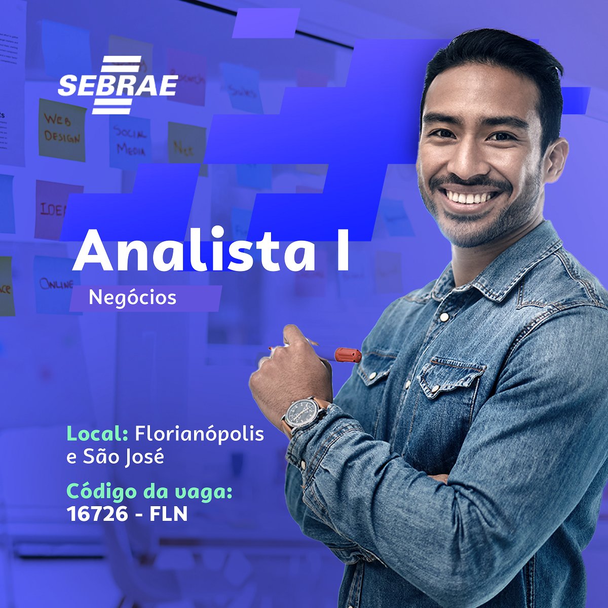 sebraesc's tweet photo. 📣 Atenção: tem oportunidade nova chegando!

Você tem experiência com atendimento, prospecção e manutenção de clientes, vendas, análise e monitoramento de indicadores, já atuou CRM? Então, a vaga pode ser sua! Confira todos os requisitos e participe: https://t.co/Qk5og7IFC6 https://t.co/mdl6ojpo3V