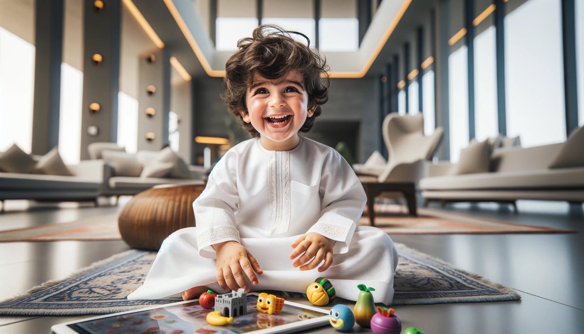 TINY FINGERS, GLOBAL DISRUPTION: SHAPING THE FUTURE PIXEL BY PIXEL

On a typical Sunday afternoon in our family majlis, a small yet enlightening scene unfolded. Zayed, a 3-year-old with a keen interest in fruits, was blissfully playing among us adults. His toys weren’t action
