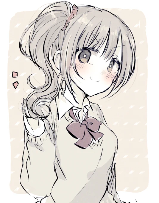 やっぱサイドテールだね 