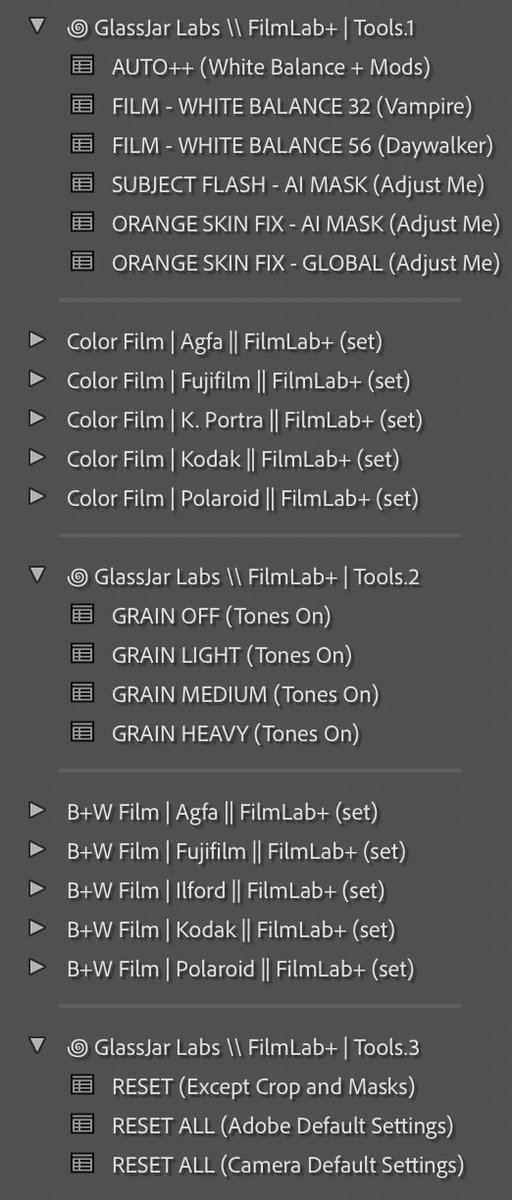 GlassJar Lab’s FilmLab+ | Over 600 Film Emulations #film #lightroom #presets