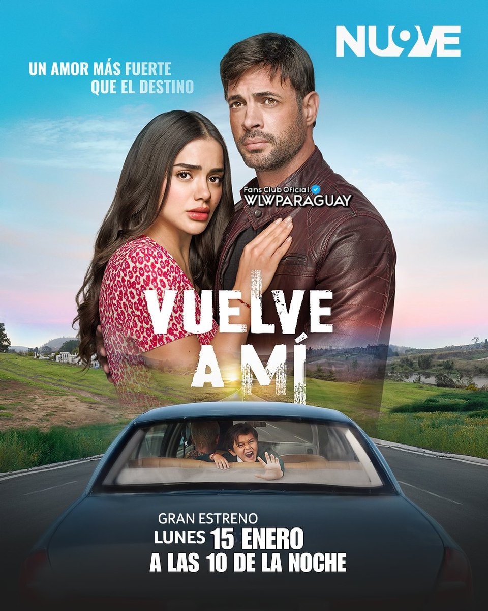 #️⃣𝙄𝙉𝙁𝙊 <a href="/willylevy29/">William Levy</a> regresa a México con el Estreno de #VuelveAMi || En 4 Días el GRAN ESTRENO DE #️⃣𝗩𝘂𝗲𝗹𝘃𝗲𝗔𝗠𝗶 en México con William Levy, Samadhi Zendejas <a href="/sammadhi/">SAMADHI</a> y un gran elenco por <a href="/elnueveof/">El Nueve</a> 📺 de 🇲🇽 a las 10PM de la noche

#WilliamLevy  #WilliamLevyWorld