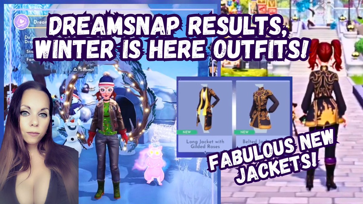 MsSkullCrusher_'s tweet photo. Did you get the Jackets with the Gilded Roses from the premium shop? 🤑 Are you going to wear yours in this week's Winter is Here Outfit DreamSnap? ❄️

#DisneyDreamlightValley #DreamSnaps #YouTube #Twitch #PlayStation #GamerGirl  #RefreshDay @DisneyDLV

https://t.co/KqP7dNczou https://t.co/wc5iSRfiKy