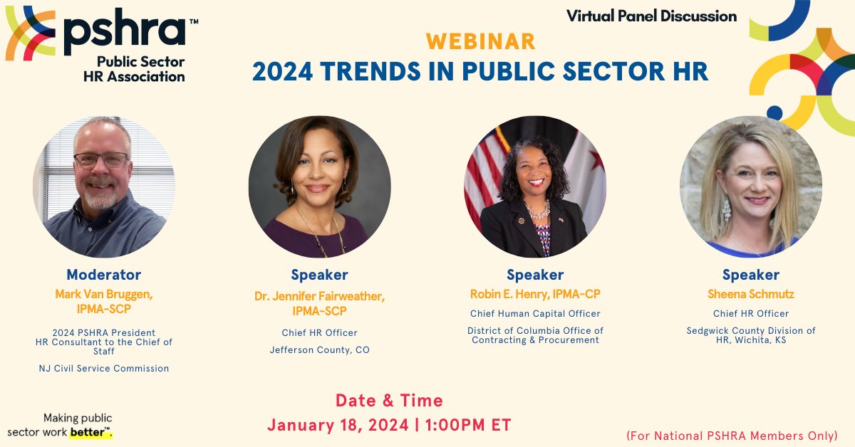 Mark your calendar for January 18th at 1:00 pm EST and join us for this informative and engaging webinar. We look forward to seeing you there!

PSHRA National Members can register now at pulse.ly/zvp4z2lhvq