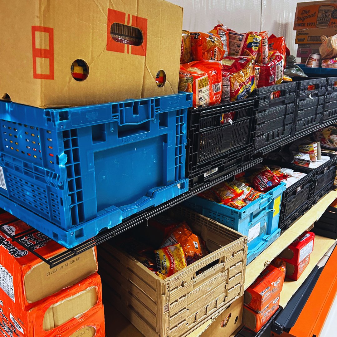 Our shelves are filling up!!

We all know the saying: "You can't pour from an empty cup."

We are so grateful for overflowing shelves of food items that allow us to pour out generosity to our Meals by Grace families.