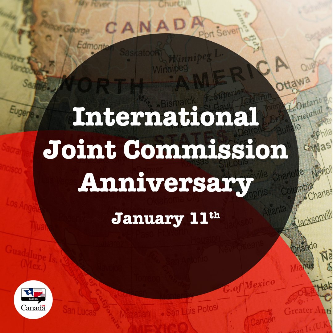 Today, in 1909, the United States and Canada signed the Boundary Waters Treaty, one of our two countries' most important bilateral treaties. Since then, the International Joint Commission has worked to ensure cooperation on our shared natural resources for the last 115 years!