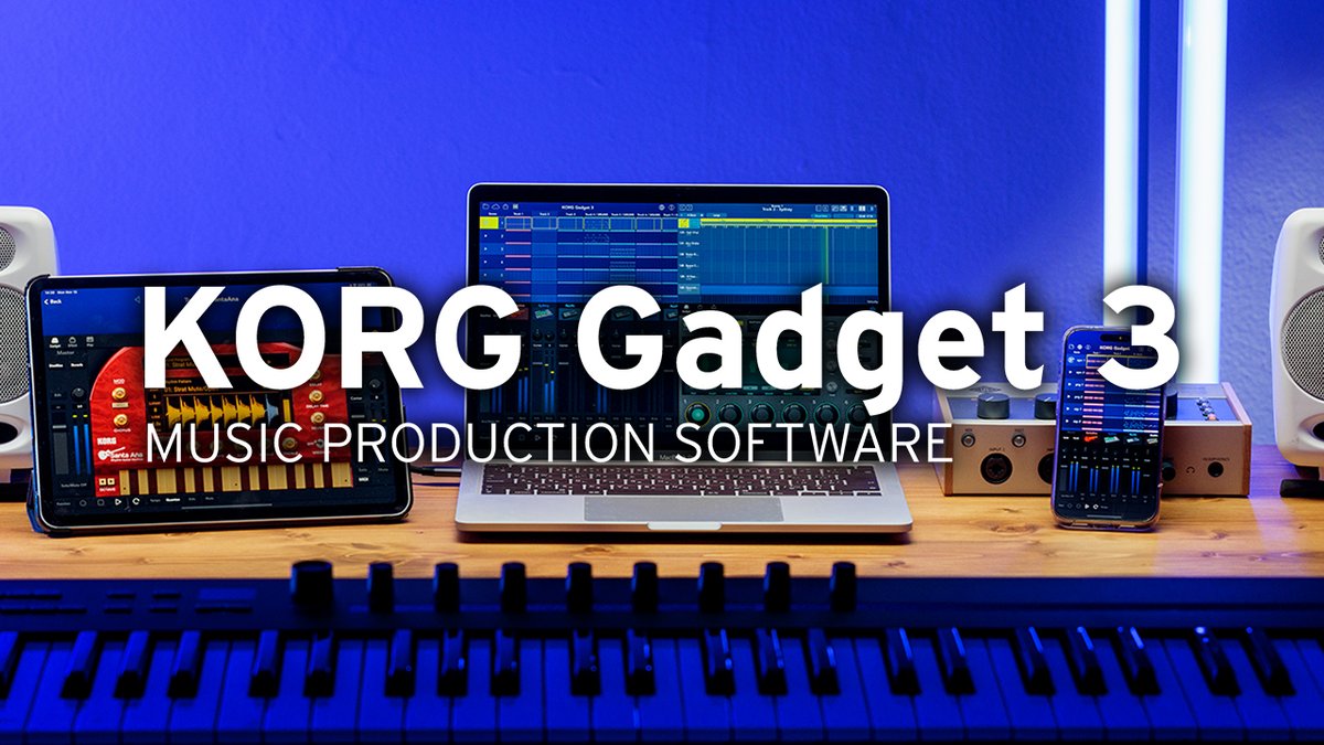 Introducing KORG Gadget 3 😎🎛!

Offering a variety of expanded features to quickly turn ideas into music, including two new gadgets, five insert effects (IFX), a new genre select system, VST3 and AUv3 support, and more! 

Click for more info: l8r.it/4oJu