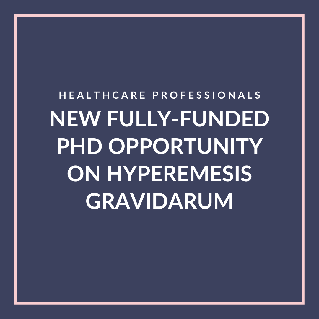 A fully-funded PhD scholarship is available for research on the mental health support needs of women with HG. 

Apply now to contribute to this crucial study via ow.ly/Fr1E50QnJkG.

#HGResearch #MentalHealth #PhDScholarship