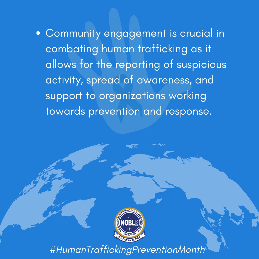 noblenatl's tweet photo. Human Trafficking Prevention Month takes place in January. This observance is intended to educate the public about human trafficking and how it can be prevented and responded to.

#HumanTraffickingPreventionMonth #Noble https://t.co/vGihfrCTJ8