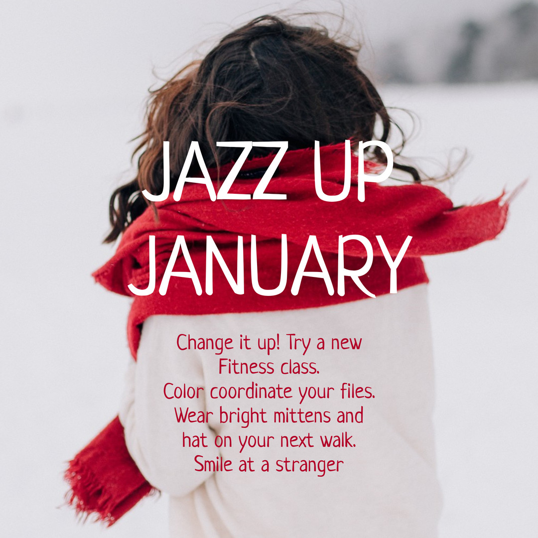 Start a planner! I'm addicted to my Happy Planner! What I'm going to do new? Post on Social Media more. Actually keep track of my income and expenses! Pay attention to my business, it's not all about the writing! What about you? What are you going to do to Jazz up your January?!