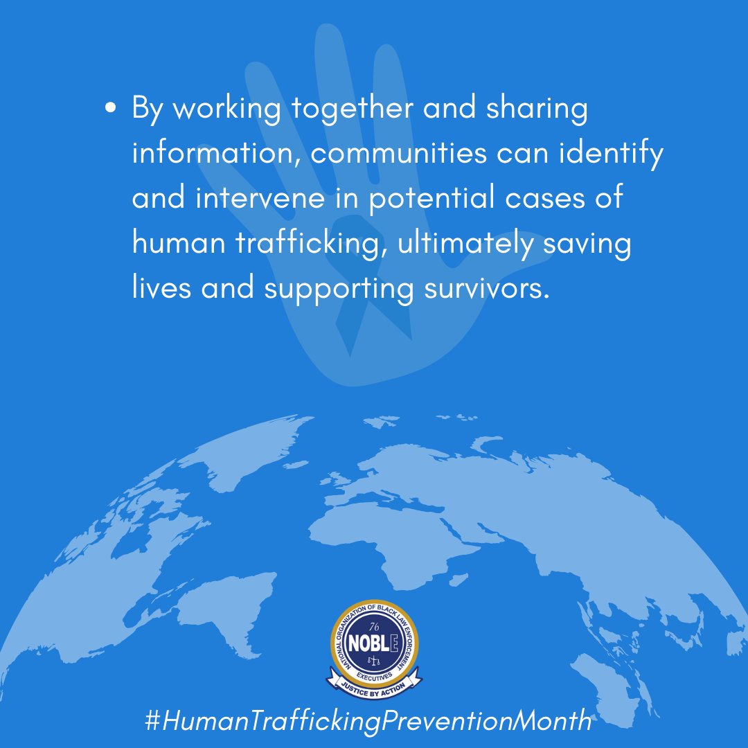 noblenatl's tweet photo. Human Trafficking Prevention Month takes place in January. This observance is intended to educate the public about human trafficking and how it can be prevented and responded to.

#HumanTraffickingPreventionMonth #Noble https://t.co/vGihfrCTJ8