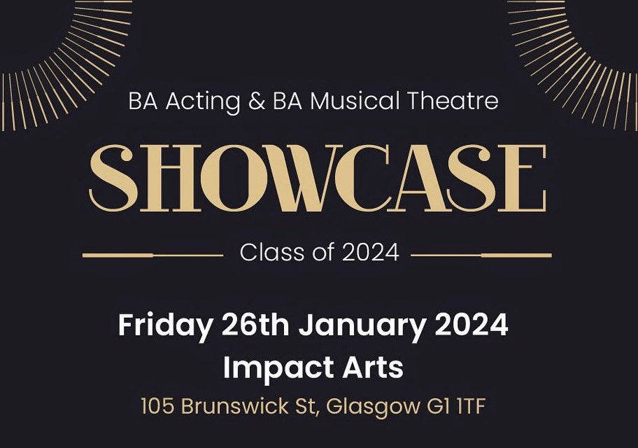NewCLanArts's tweet photo. 📢Calling all Industry Friends📢

Our 2024 Showcase is just over two weeks away! 

If you are a creative who is interested in new &amp; emerging talent &amp; would like to attend then please email - performingarts@nclan.ac.uk 

@NCLanarkshire 
#newclanarts #showcase https://t.co/ga1S3Qelmz