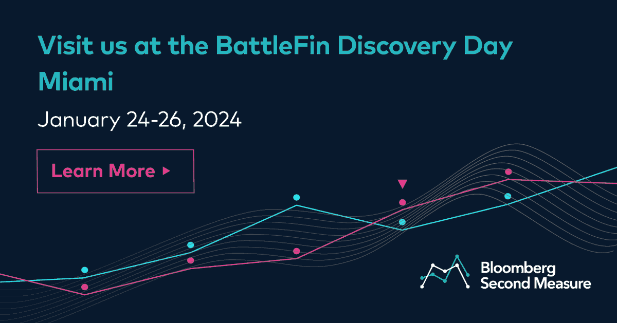 Bloomberg Second Measure tweet media