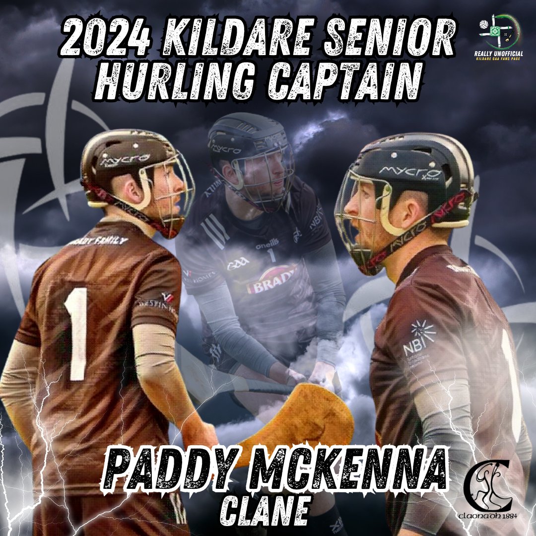Paddy McKenna has been named as the captain of the Kildare senior hurlers for 2024. A huge honour for one of Kildare hurling and Clane's most dedicated players. Best of luck Paddy. #PaddyMcCaptain
