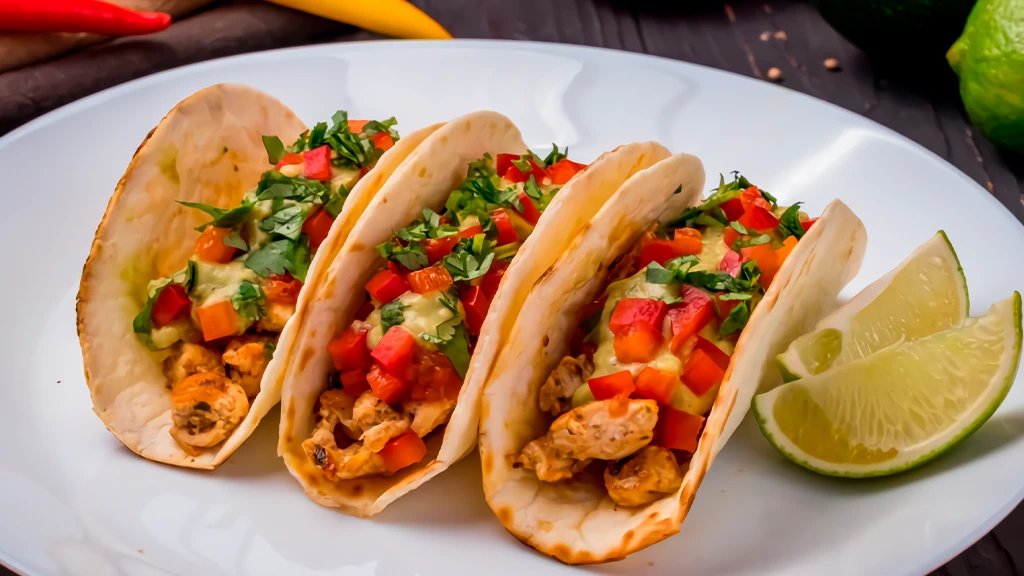 mercontrol's tweet image. ¡Menuda pinta tiene la receta de la semana! Disfruta de unos deliciosos Tacos de Pollo Glaseados con Panela, una combinación de sabores dulces, salados y picantes que harán que tu comida sea inolvidable. ¡Encuentra la receta en el Instagram de Gourmet Latino!