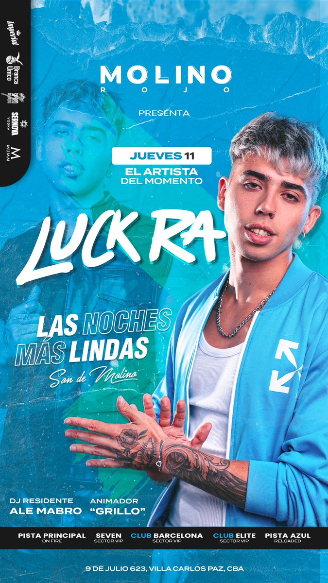 jueves 11 ENERO 
❌LUCK RA❌
+ info 3541 530299