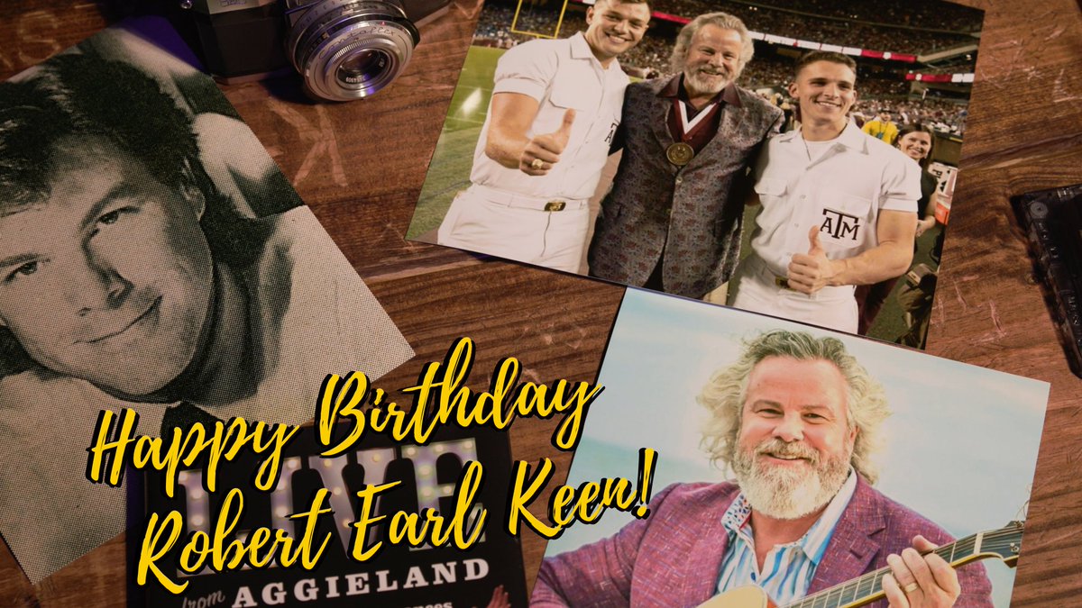 thedixiechicken's tweet photo. We'd like to send one of the greatest troubadours in Texas a very #HappyBirthday today! We hope it's one for the books @robertearlkeen!
Share your favorite REK memories and songs with us below to show this great Aggie some love. https://t.co/kFokozcHY1