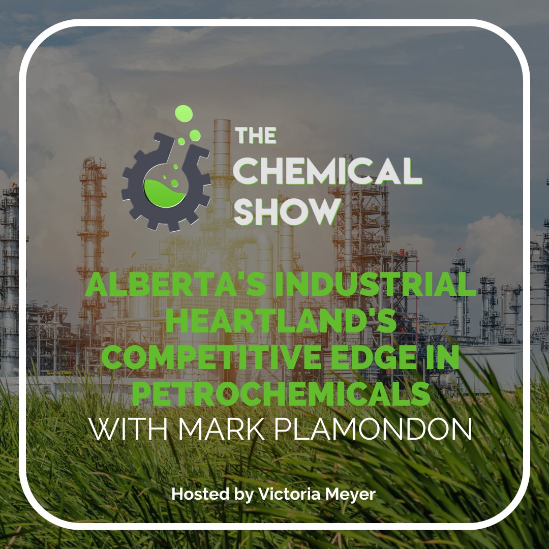 ProgressioLLC's tweet photo. Learn more about how Alberta's #Industrial Heartland excels in #petrochemical #investments &amp; #decarbonization projects this week on @TheChemicalShow with host @VictoriaKMeyer and @ABheartland Executive Director Mark Plamondon. https://t.co/oUdfz2QSx8 https://t.co/BKHDWeeeif