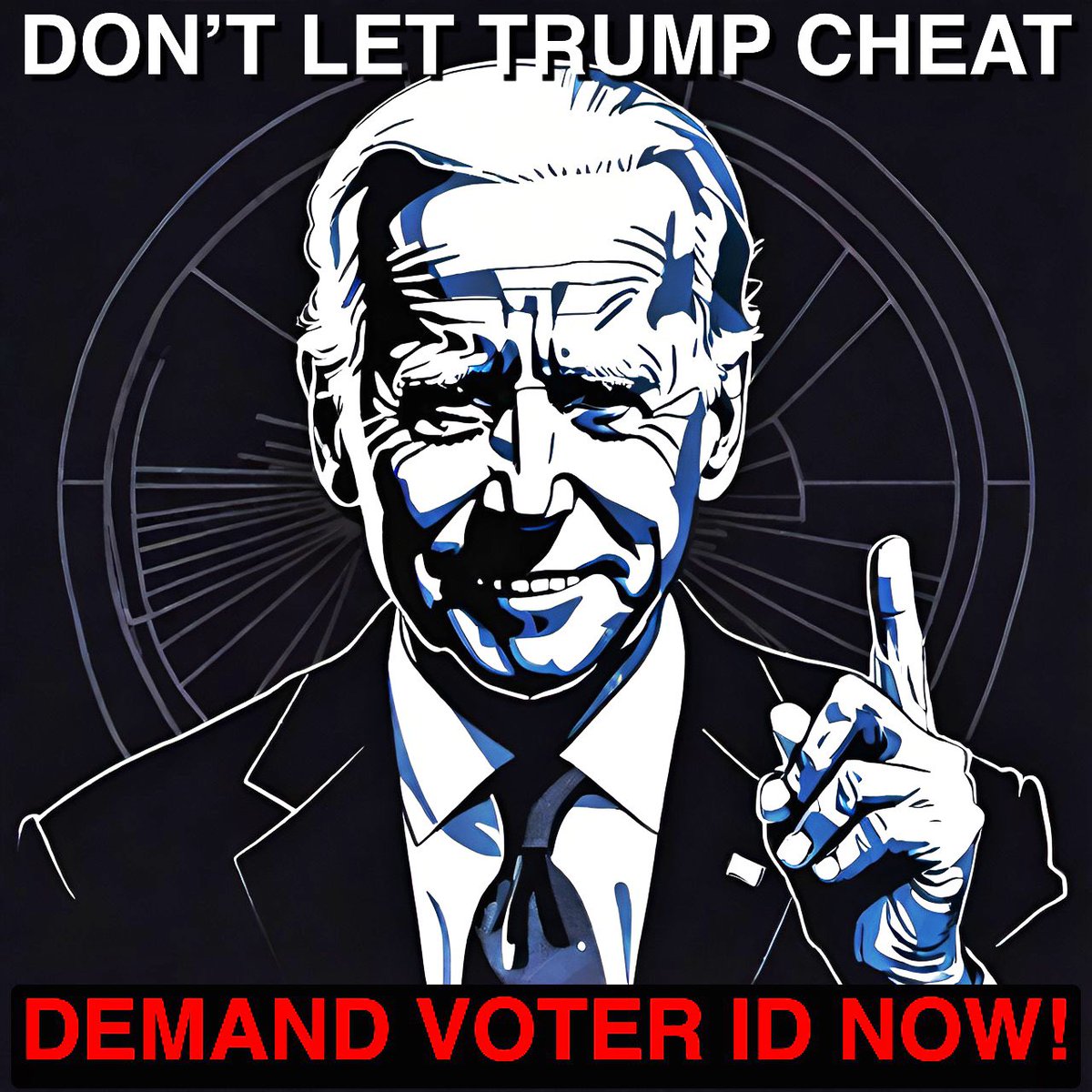 GDTourAlumni's tweet photo. @JoeBiden Don’t let him cheat, Joe! https://t.co/uYcrZ6qHeh
