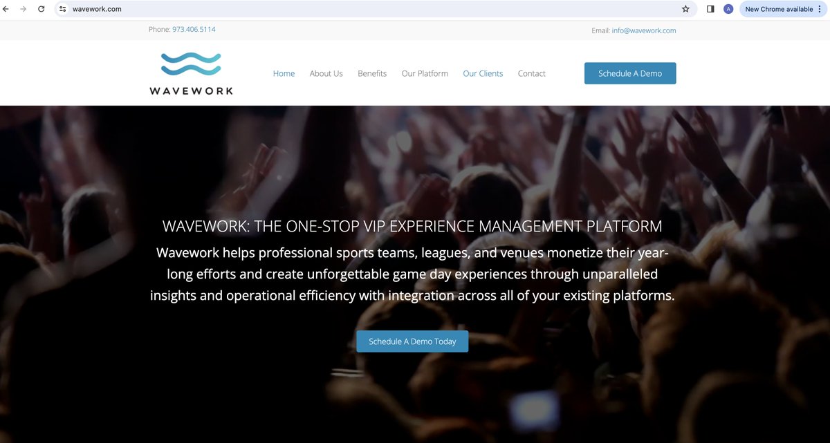 WaveworkPremium's tweet photo. New year, new Wavework features. 💫  All designed to help make your premium experience a brand of its own.

Reach out to learn more: contact@wavework.com 

#Wavework #PremiumCX #VIP https://t.co/xDmr2a0gBG