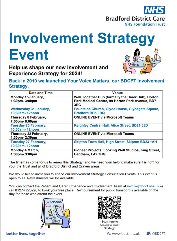 BDCFT Experience & Involvement #YourVoiceMatters tweet media
