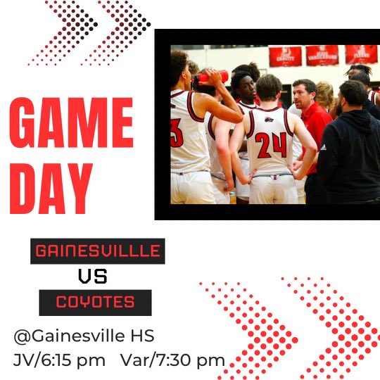 Tomorrow we begin play in one of the toughest 4A districts against state ranked Gainesville! Business trip! #EarnIt