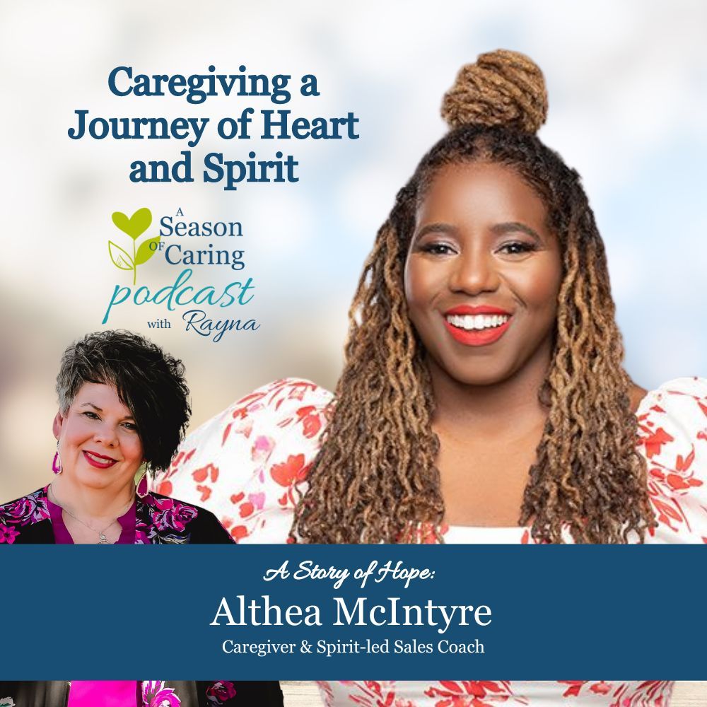 RaynaNeises's tweet photo. Althea McIntyre joins Rayna in this episode. She shares her perspective on the connection between caregiving, faith, and personal growth. They delve into the rich tapestry of caregiving, sharing from their experiences with their fathers. 
Listen today! https://t.co/ttsDZgE1wd https://t.co/3oQxH3Cp95