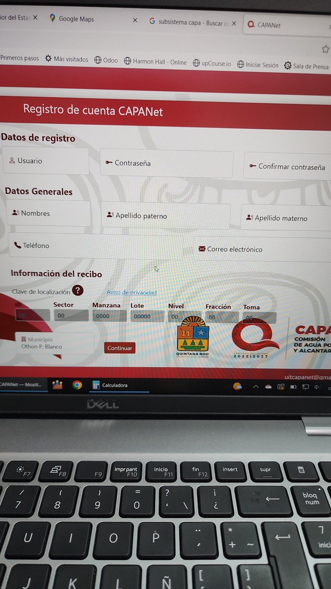 krlosrg's tweet photo. @CAPAQRoo me quiero registrar y me piden subsistema, sector, manzana, lote, nivel, fracción y toma, siendo qué esta información no se encuentra en el recibo, ¿qué hago? https://t.co/5tc1toaY8O