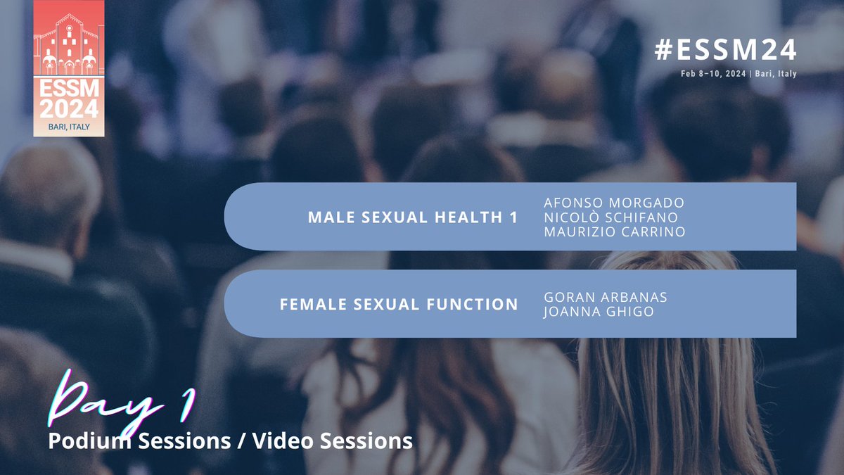 essm_tweets's tweet photo. #ESSM24 - Today, we're highlighting the #PodiumSessions #VideoSessions presenting the best papers/video accepted for the congress &amp; will focus on specific topics presenting the very latest findings in this field. Stay tuned for more 🚀👉🏼 https://t.co/Z2sbtQkxy2 https://t.co/5DFeAhuv2C