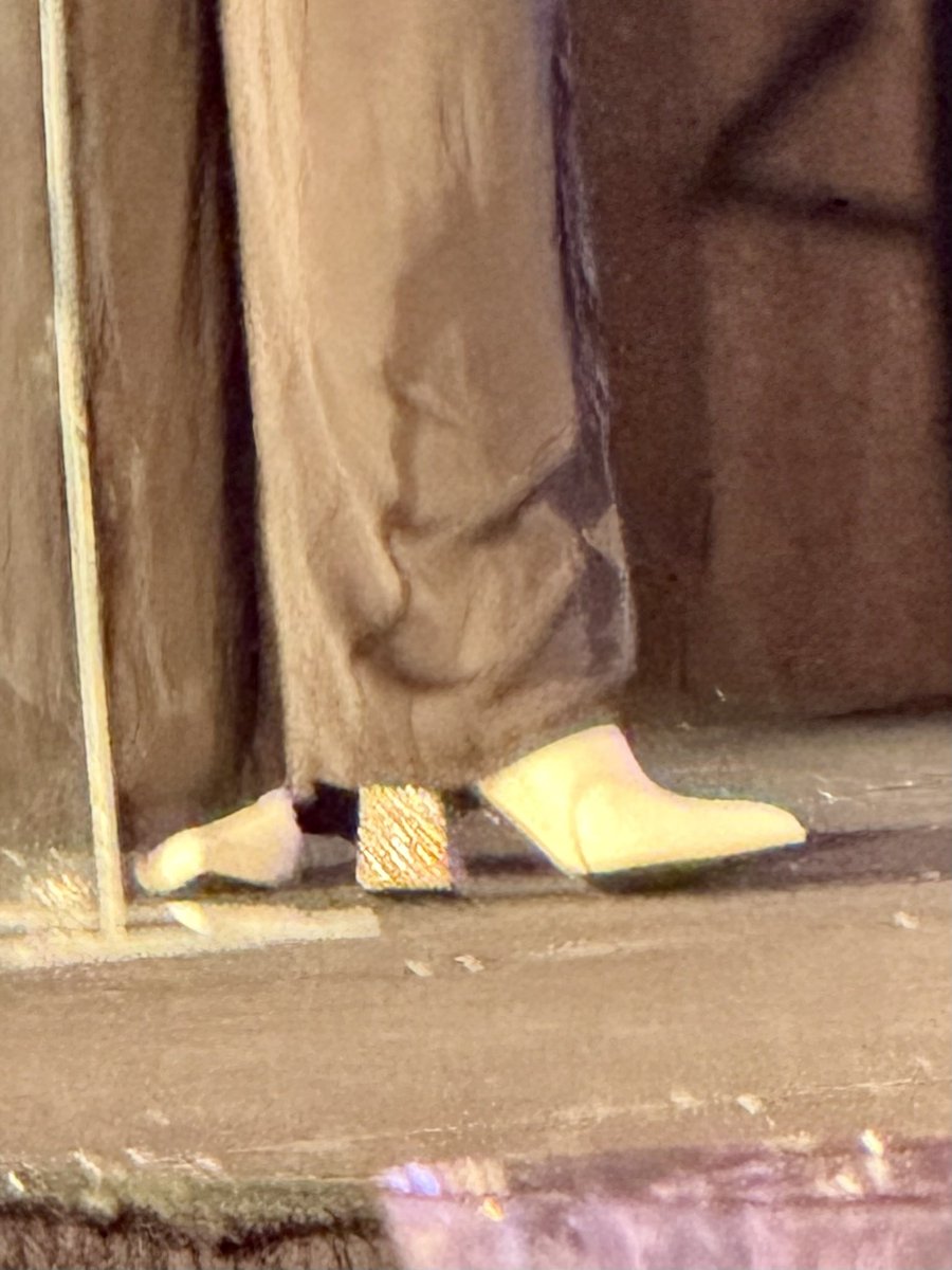 JessicaLeeND's tweet photo. @FMWFShannon Common theme: Posh moderator &amp; mayor shoe game. https://t.co/FUossBpvUX